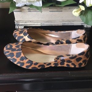 Steve Madden leopard flats